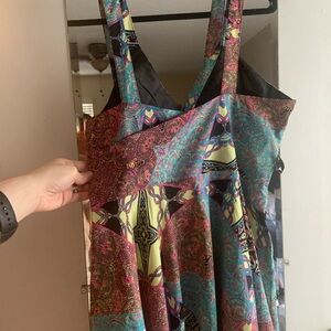 Nasty Gal Multicolor Patterned Dress